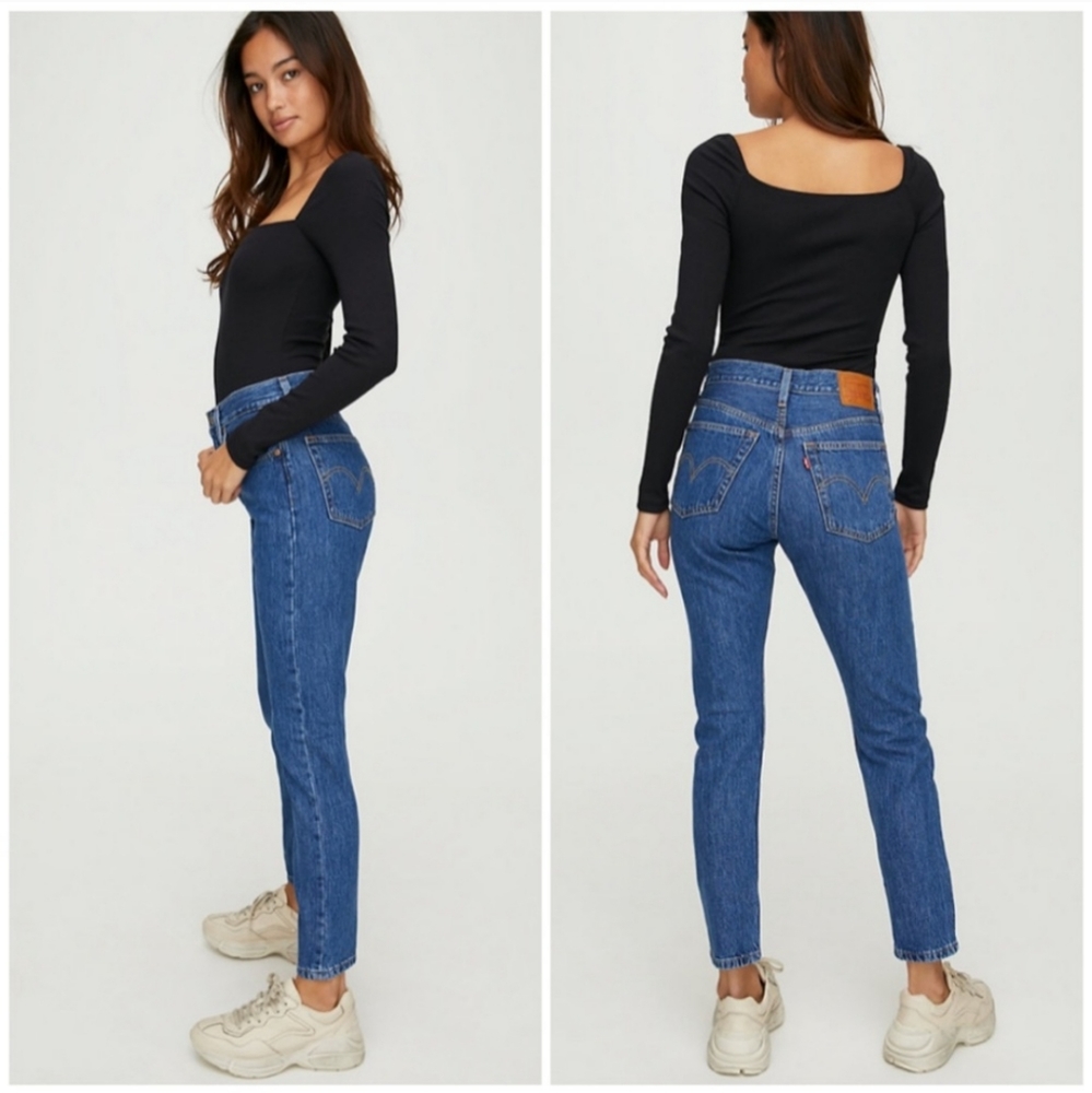 LEVI’S 501 Skinny Jeans Life’s Work Dark Wash